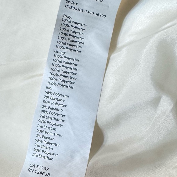 Fabletics Teddy Sherpa Oversized Bomber Jacket Bone XL NWT - Picture 11 of 11